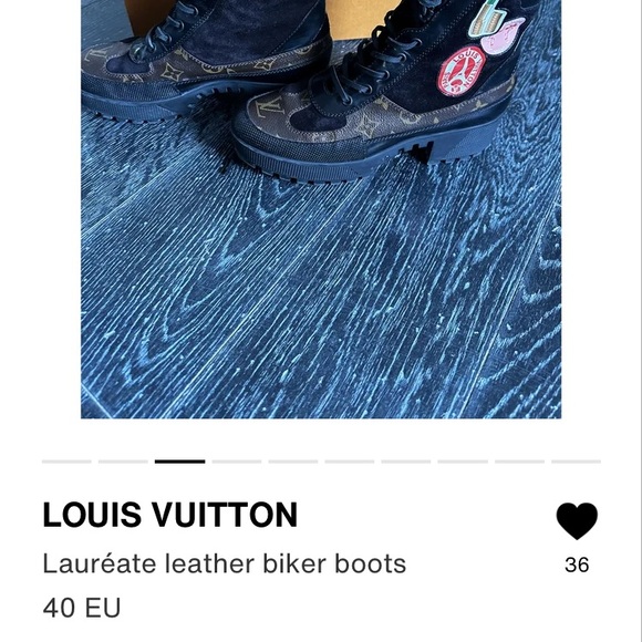 LV Combat Boots size 40 - Picture 6 of 6